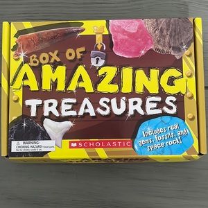 Scholastic box of amazing treasures